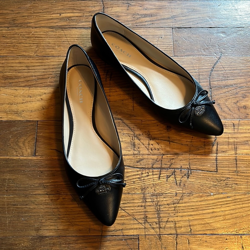 Coach “Radient” Ballet Flats